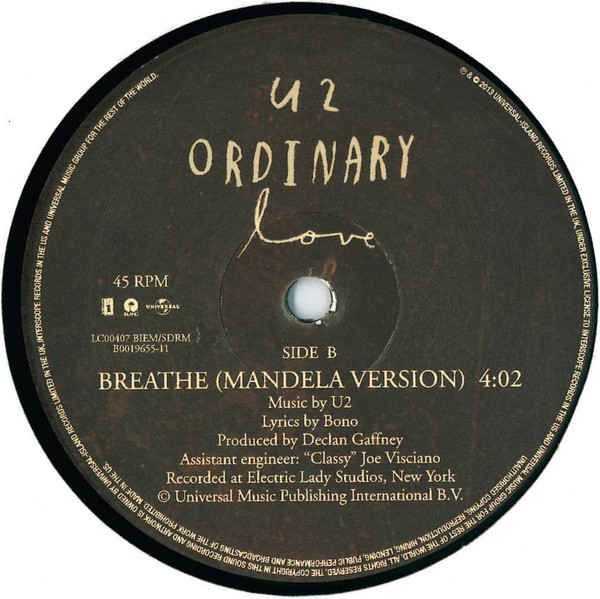 U2 - Ordinary Love - Vinyl Record – (New / Sealed) - Image 4