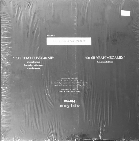 Spank Rock - Put That Pussy On Me - Vinyl Record VG/VG+ (Pre Loved) - Image 2