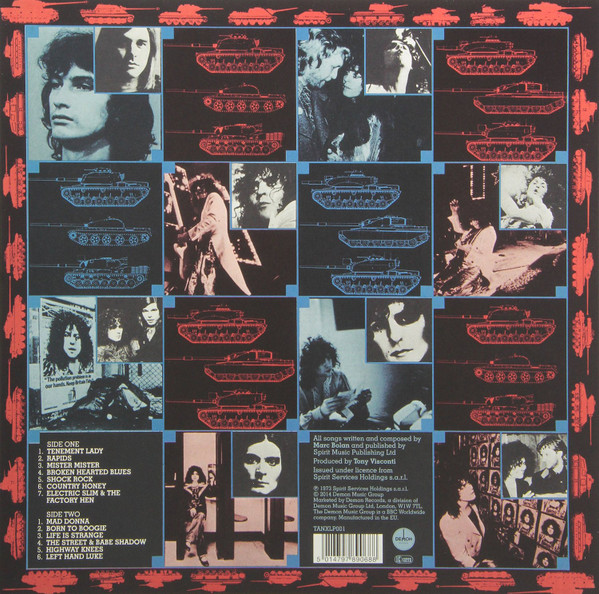 T. Rex - Tanx - Vinyl Record NM/NM (Pre Loved) - Image 2