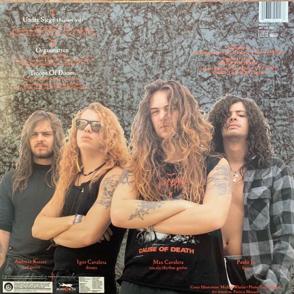 Sepultura - Under Siege (Regnum Irae) - Vinyl Record VG+/VG+ (Pre Loved) - Image 2