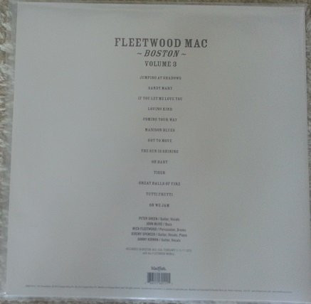Fleetwood Mac - Boston - Volume 3 - Vinyl Record – (New / Sealed) - Image 2
