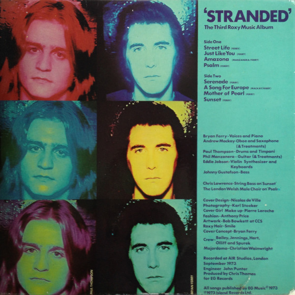 Roxy Music - Stranded - Vinyl Record VG+/VG+ (Pre Loved) - Image 3