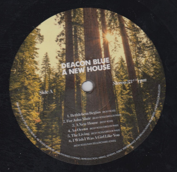 Deacon Blue - A New House - Vinyl Record NM/NM (Pre Loved) - Image 4