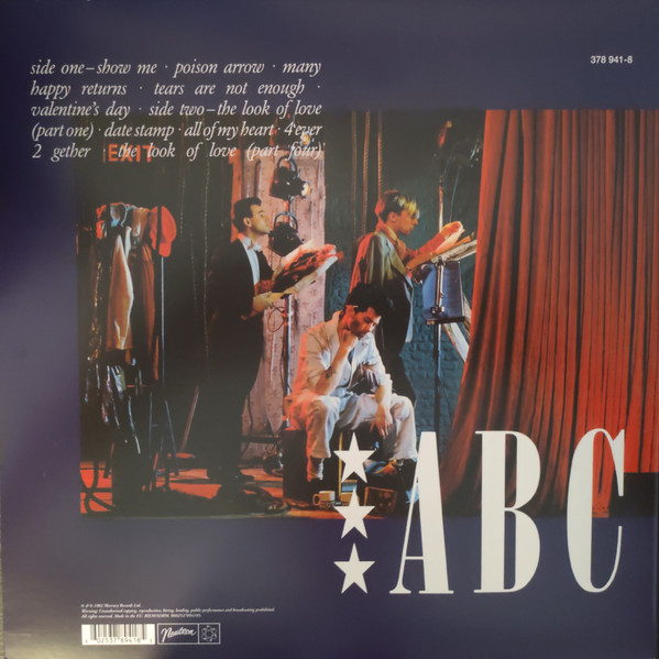 ABC - The Lexicon Of Love - Vinyl Record NM/NM (Pre Loved) - Image 2