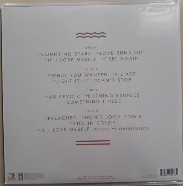 OneRepublic - Native - Vinyl Record NM/NM (Pre Loved) - Image 2