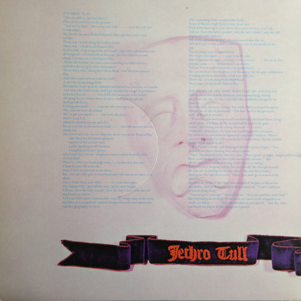Jethro Tull - A Passion Play - Vinyl Record VG+/VG+ (Pre Loved) - Image 2