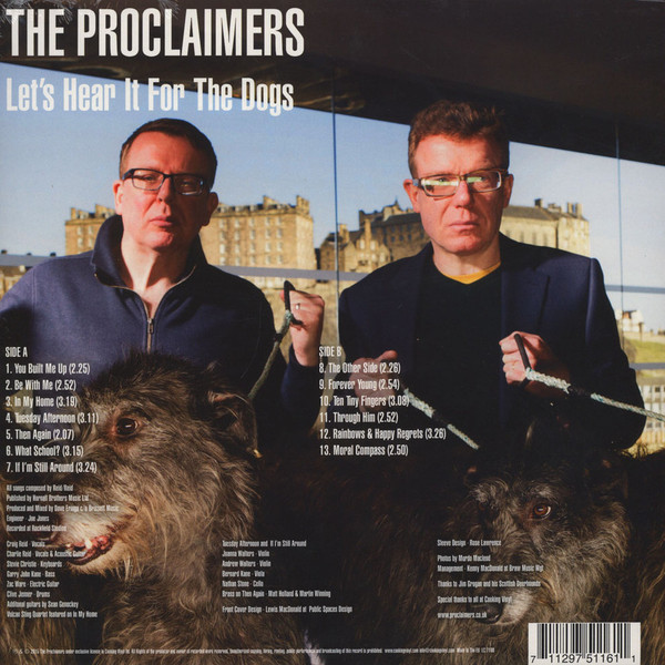 The Proclaimers - Let's Hear It For The Dogs - Vinyl Record NM/NM (Pre Loved) - Image 2