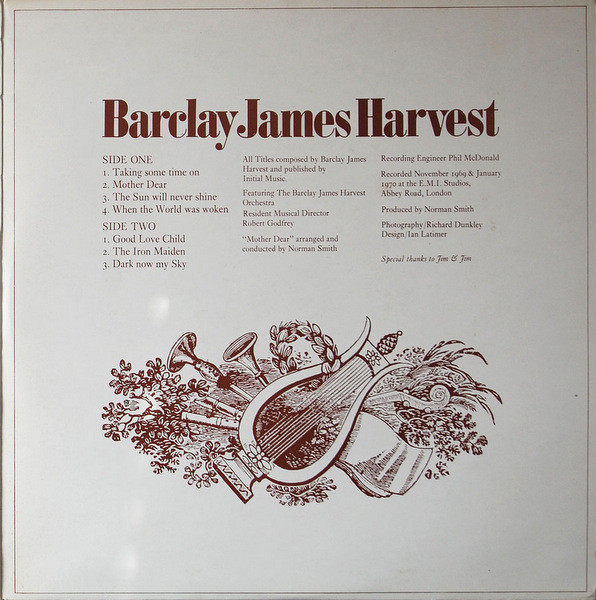 Barclay James Harvest - Barclay James Harvest - Vinyl Record VG+/VG+ (Pre Loved) - Image 3