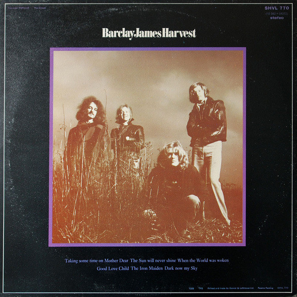 Barclay James Harvest - Barclay James Harvest - Vinyl Record VG+/VG+ (Pre Loved) - Image 4