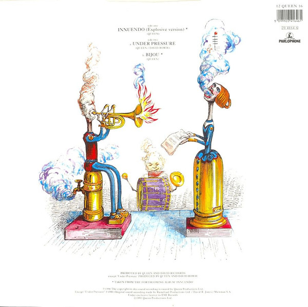 Queen - Innuendo (Explosive Version) - Vinyl Record VG+/VG+ (Pre Loved) - Image 2