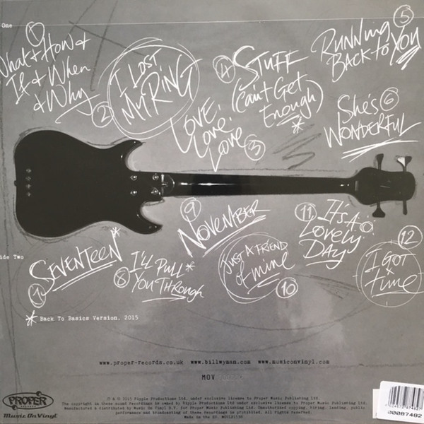Bill Wyman - Back To Basics - Vinyl Record – (New / Sealed) - Image 3