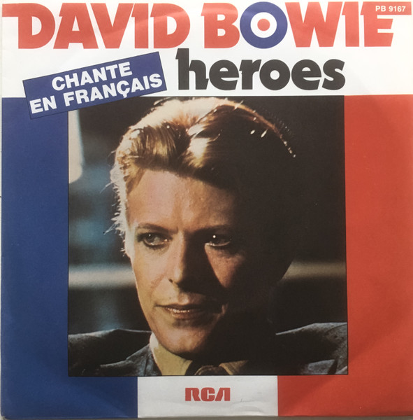 David Bowie - Heroes - 7 inch Vinyl Record VG+/VG+ (Pre Loved)