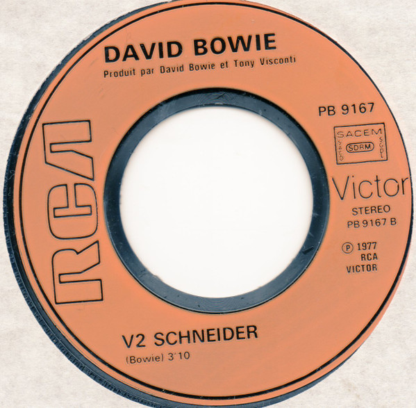 David Bowie - Heroes - 7 inch Vinyl Record VG+/VG+ (Pre Loved) - Image 4