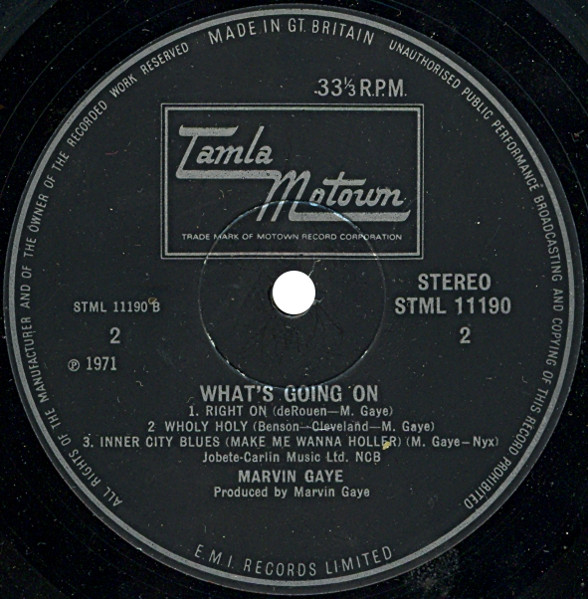 Marvin Gaye - What's Going On - VG+ / VG+ (LP-Pre Loved) - Image 4