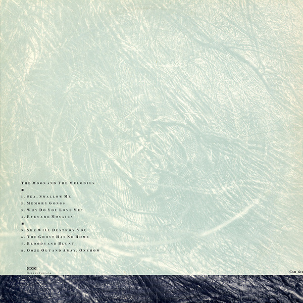 Harold Budd ▪ Elizabeth Fraser ▪ Robin Guthrie ▪ Simon Raymonde - The Moon And The Melodies - Vinyl Record VG/VG+ (Pre Loved) - Image 2