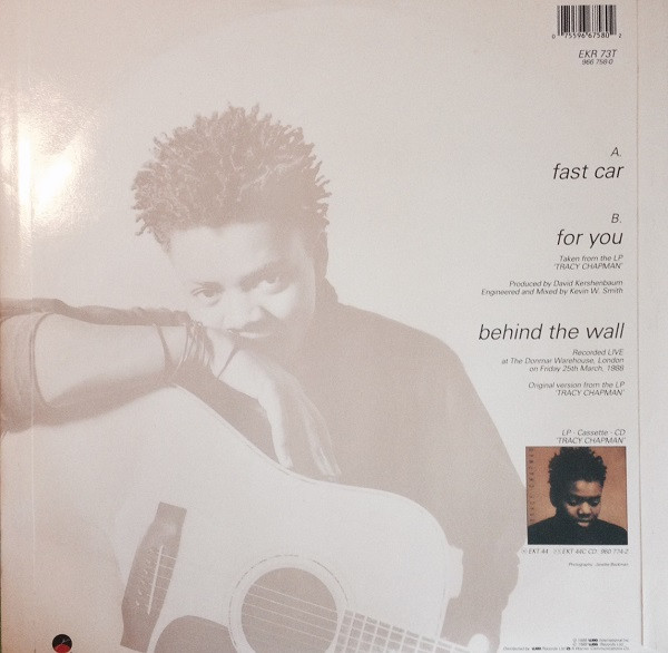 Tracy Chapman - Fast Car - Vinyl Record VG+/VG+ (Pre Loved) - Image 2