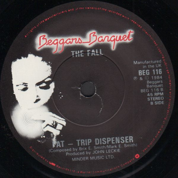 The Fall - C.R.E.E.P. - 7 inch Vinyl Record VG+/VG+ (Pre Loved) - Image 4