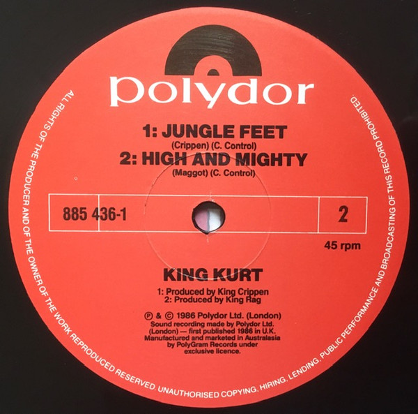 King Kurt - America - Vinyl Record VG+/VG+ (Pre Loved) - Image 4