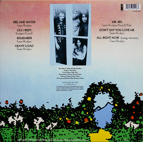 Free - Fire And Water - Vinyl Record – (New / Sealed) - Image 3