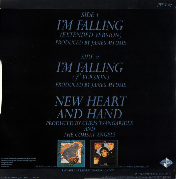 The Comsat Angels - I'm Falling - Vinyl Record VG+/VG+ (Pre Loved) - Image 2