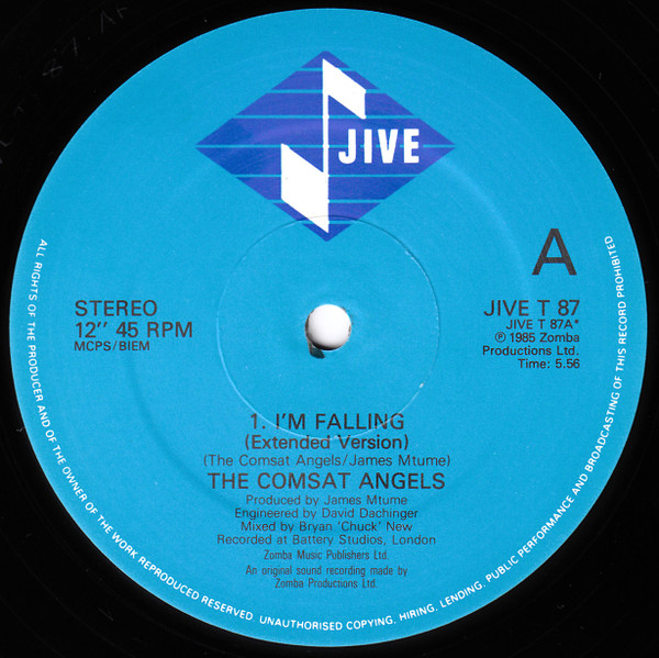 The Comsat Angels - I'm Falling - Vinyl Record VG+/VG+ (Pre Loved) - Image 3