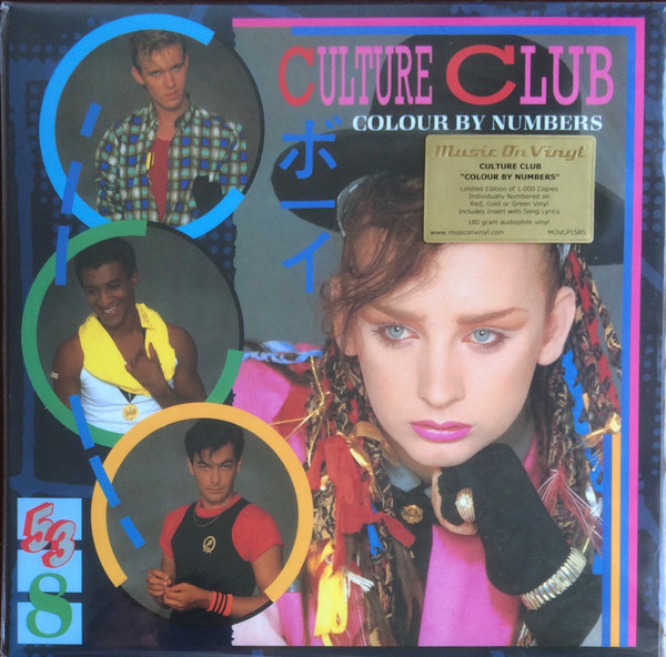 Culture Club - Colour By Numbers - Vinyl Record NM/NM (Pre Loved)