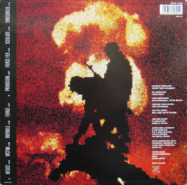 Front Line Assembly - Caustic Grip - Vinyl Record VG/VG+ (Pre Loved) - Image 2