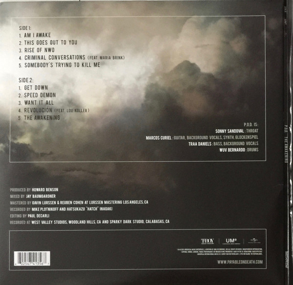 P.O.D. - The Awakening - Vinyl Record NM/NM (Pre Loved) - Image 4