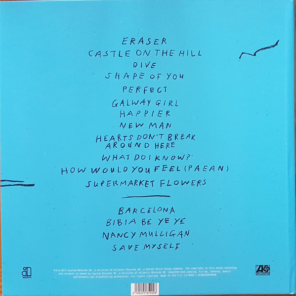 Ed Sheeran - ÷ (Divide) - Vinyl Record NM/NM (Pre Loved) - Image 2