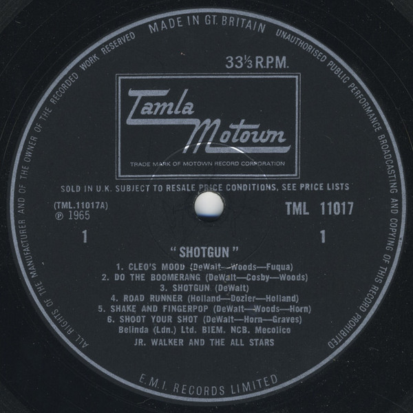 Junior Walker & The All Stars - Shotgun - Vinyl Record VG+/VG+ (Pre Loved) - Image 2