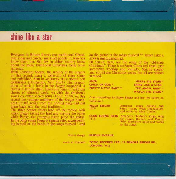 Peggy Seeger With Penny Seeger And Barbara Seeger-1