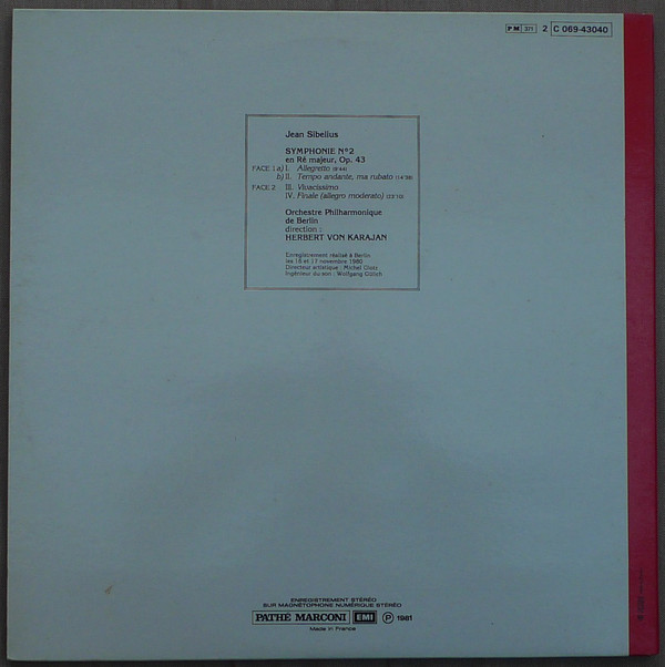 Jean Sibelius - Herbert von Karajan, Berliner Philharmoniker-1