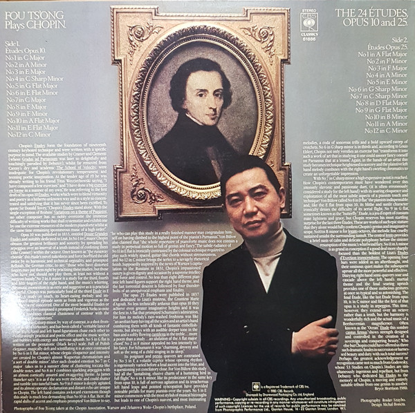 Fou Ts'ong, Frédéric Chopin-1