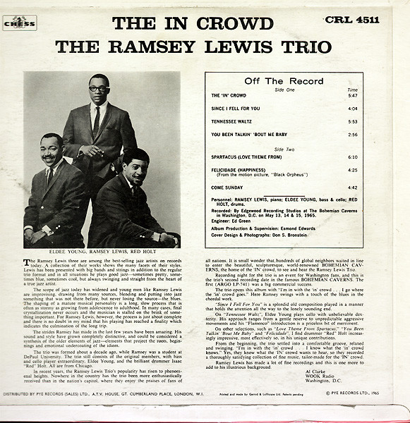 The Ramsey Lewis Trio-1