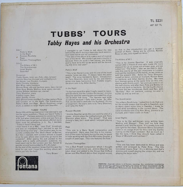 The Tubby Hayes Orchestra-1