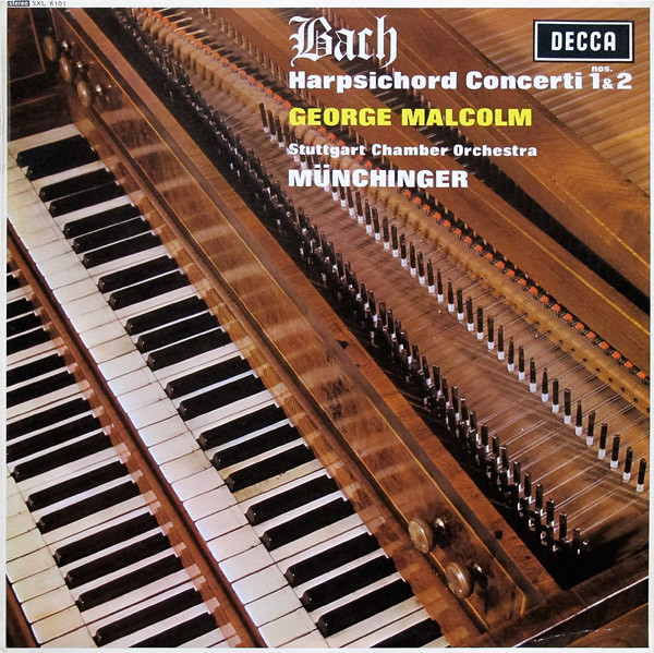 Johann Sebastian Bach, George Malcolm, Stuttgarter Kammerorchester, Karl Münchinger-0