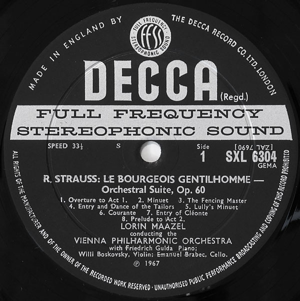 Richard Strauss, Lorin Maazel, Wiener Philharmoniker, Willi Boskovsky, Friedrich Gulda-2
