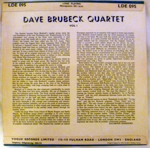 The Dave Brubeck Quartet-1