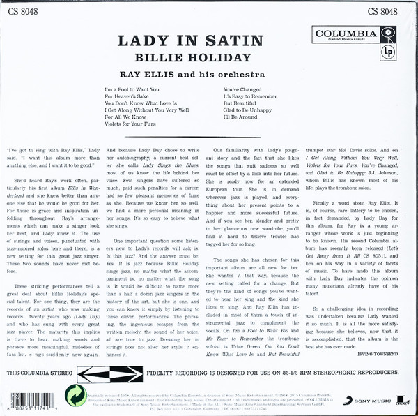 Billie Holiday With Ray Ellis And His Orchestra-1